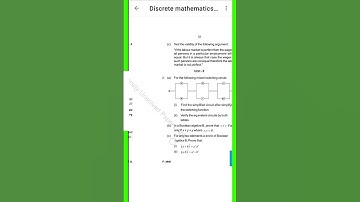 BCA DISCRETE MATHEMATICS 1st Paper #BCA1stYear #DISCRETE MATHEMATICS #Paper #BCA #BCAPAPER