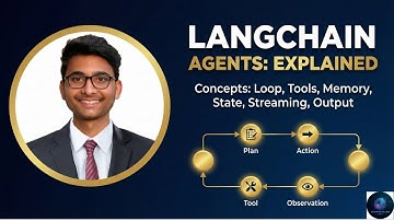 LangChain Agents Explained: Tools, Memory, Streaming & Agent Loops #genai