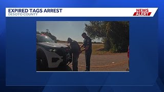 2 arrested in DeSoto County after traffic stop for expired tags