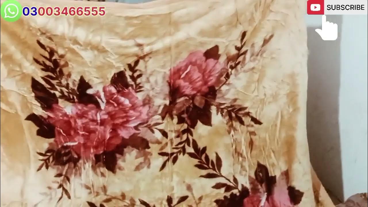 Dubal Bed Kambal blanket Flash Kambal Korea Company Sher Shah Market