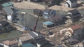 岡山・倉敷で新たに2遺体 西日本豪雨で死者160人超