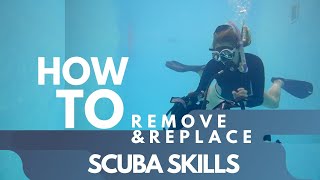 HOW TO remove and replace your BCD underwater | SCUBA SKILLS