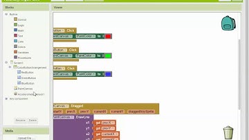 AppInventor Finger Paint - Accelerometer