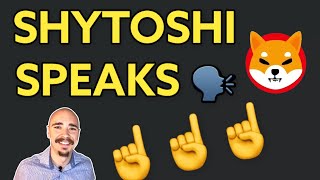 Shiba Inu Coin Circulation Shytoshi Speaks Out For The Shib Community