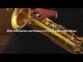 Roby Supersax Edwards Plays “To Be Loved” Jackie Wilson