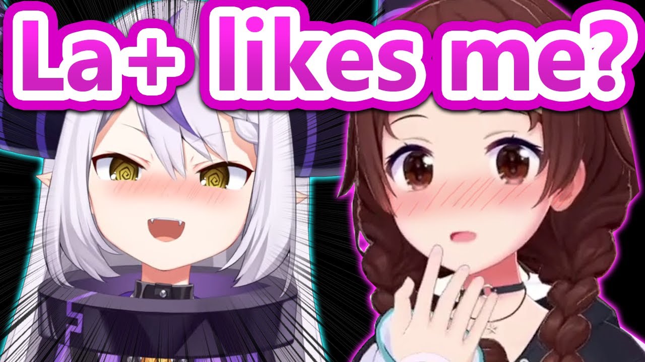 Sora Found Out That Laplus Likes Her - YouTube
