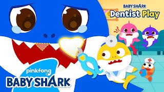 [New🦷] No More Fear Of The Dentist🪥ㅣEmotional Stability Learning GameㅣBaby Shark Dentist Play App