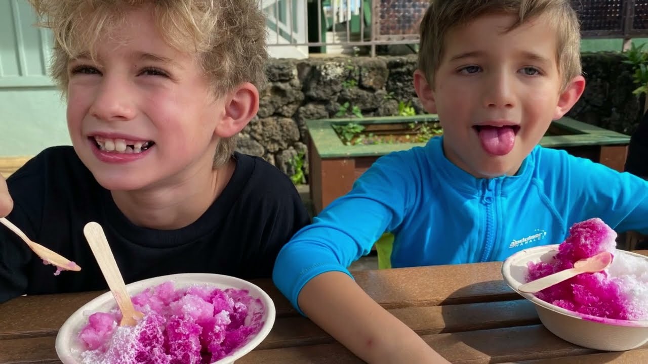 Shave Ice in Hawaii