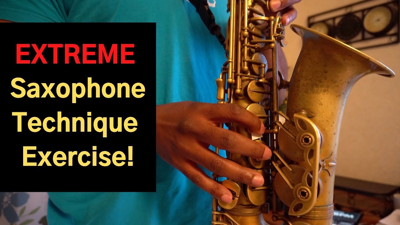 Extreme Saxophone Technique Exercise YouTube