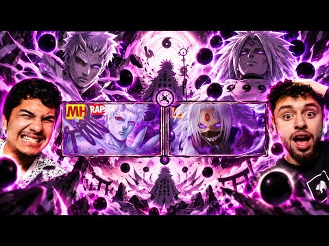 REACT 2 EM 1 - Tipo Tobi V2 🌀 + Tipo Madara V2 ☣️ | Rikudou (Naruto) | MHRAP