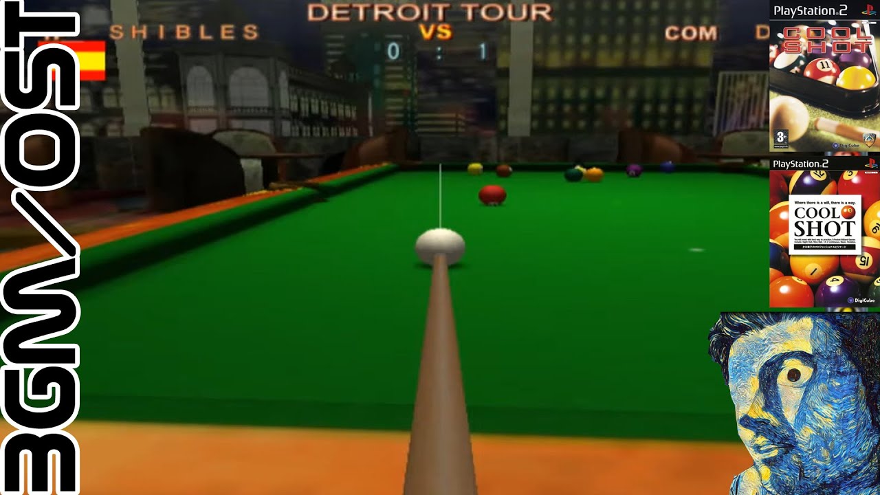 Музыкальное сопровождение игры Cool Shot для PS2 (COOL SHOT Keiko Yukawa's Professional Billiard)