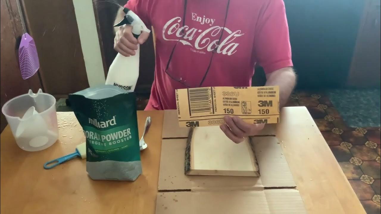 Using Borax Method to laser engrave an image. YouTube