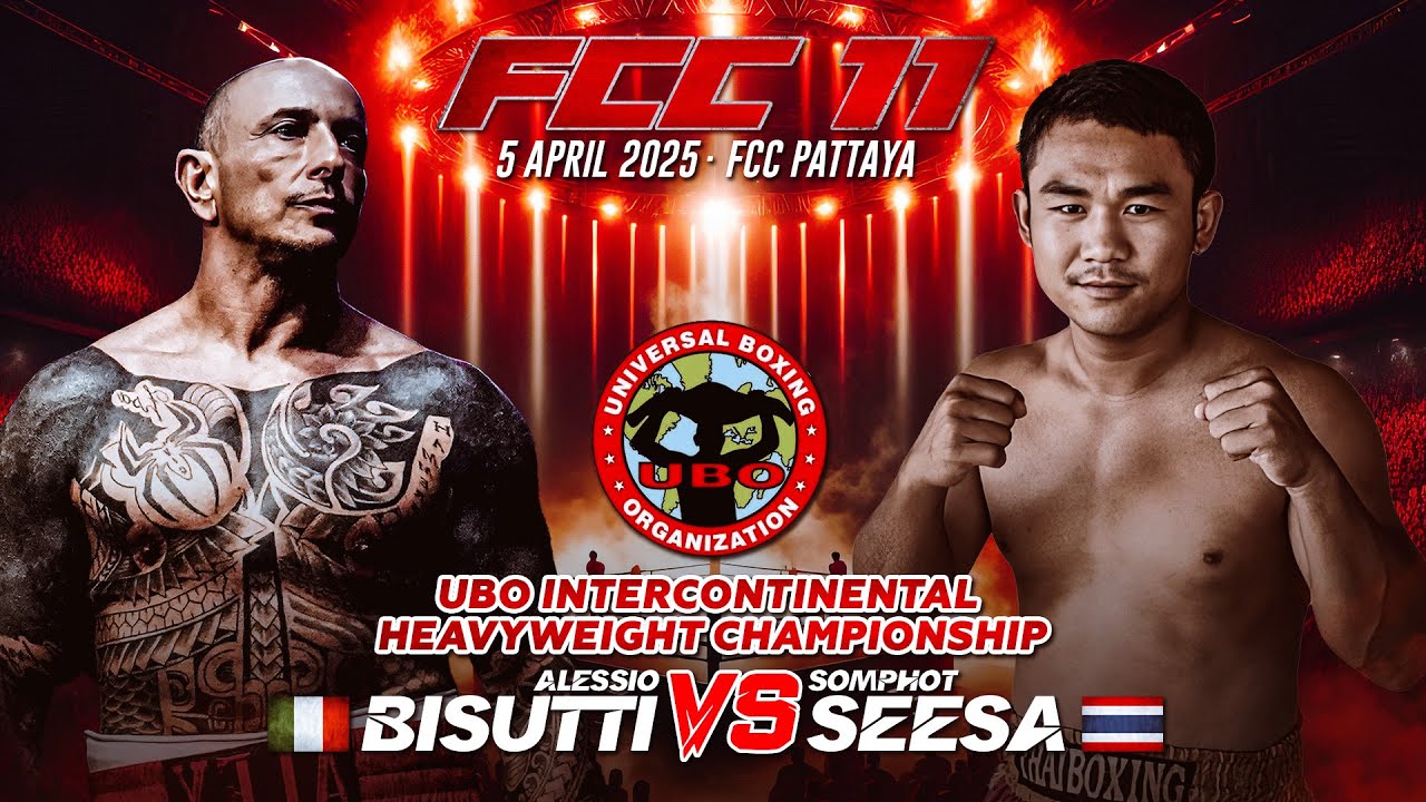 Alessio Bisutti 🇮🇹 VS Somphot Seesa 🇹🇭 | FCC 11 | 5 April 2025