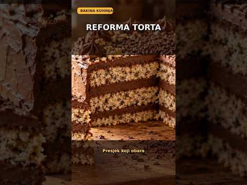REFORMA TORTA – presjek koji obara! 🍫🌰 #shorts