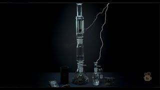 Freeze Pipe Bong Dual Glamour Video | Function | Ash Catcher Kit