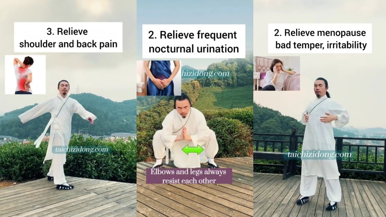Relieve shoulder and back pain | relieve frequent nocturnal urination | Wudang Zidong 