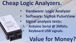 Low cost logic analyzer