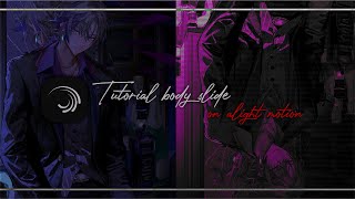 Body slide tutorial [ alight motion ] ♡. !!