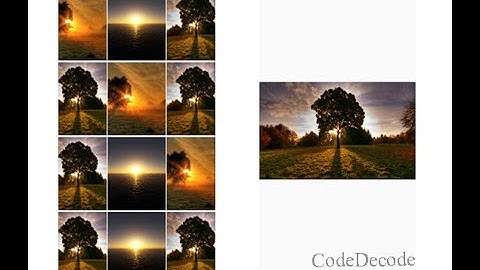 Android GridView Layout Tutorial | CodeDecode