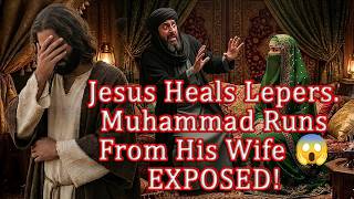 Jesus Healed 10 Lepers Muhammad Screamed Talaq & Ran From His Leper Wife Like A Coward
