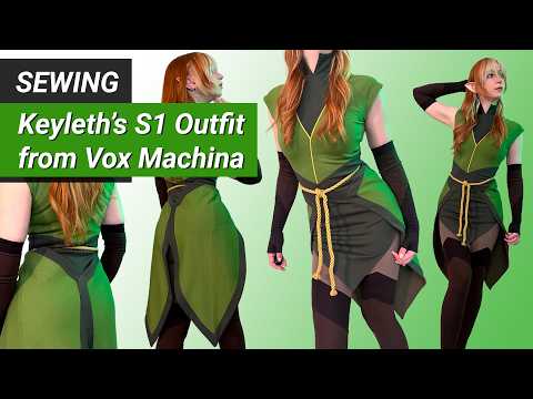 How I sewed KEYLETH's Season 1 Outfit from VOX MACHINA