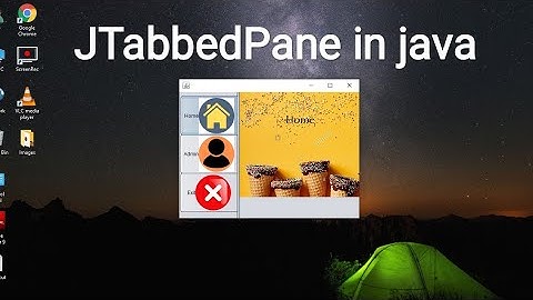 How to add JTabbedPane in java Swing using Netbeans