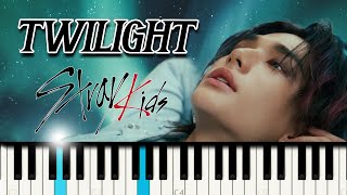 'twilight (또 다시 밤)' (Sheet, MIDI, MultiTracks & WAV) - Stray Kids (스트레이 키즈)