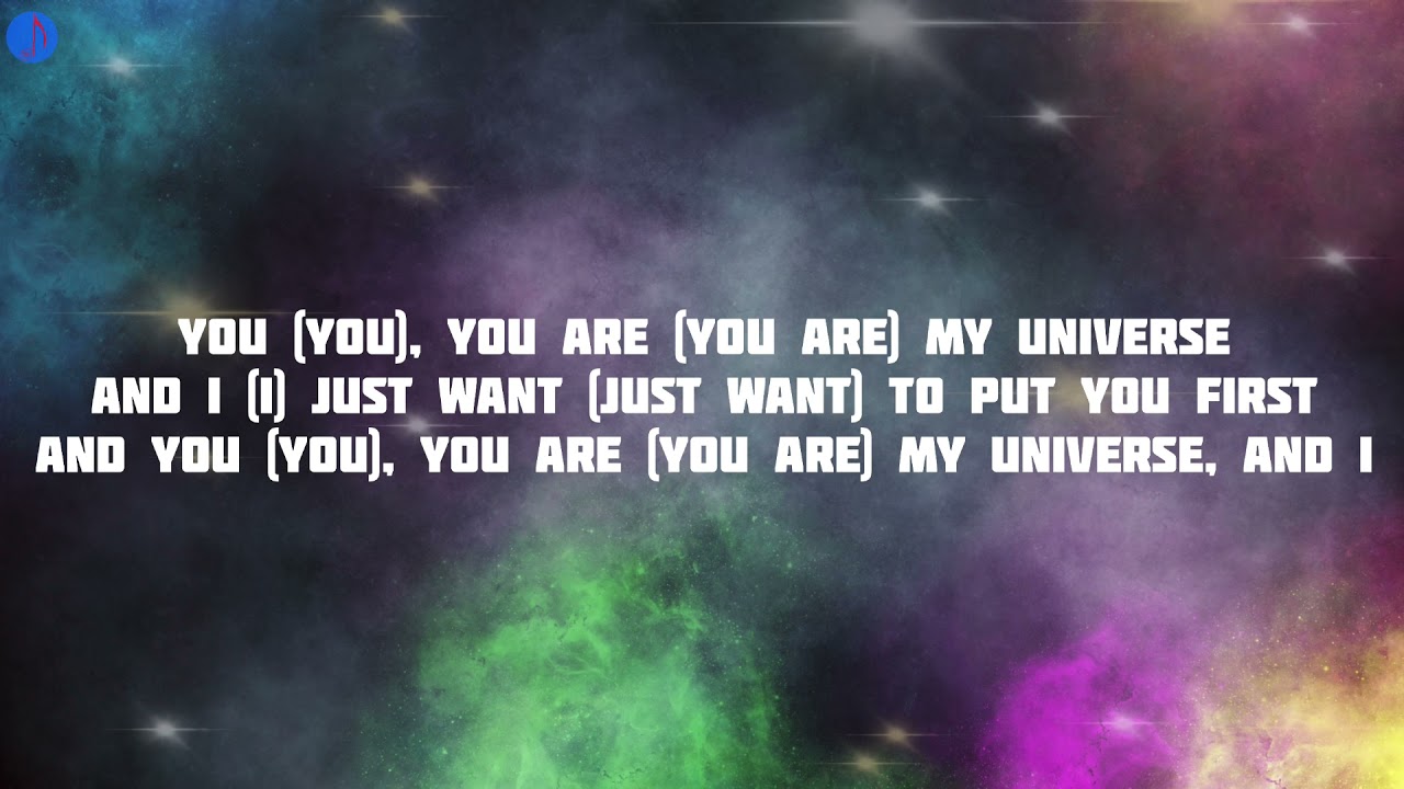 Coldplay X BTS My Universe (Lyrics) YouTube