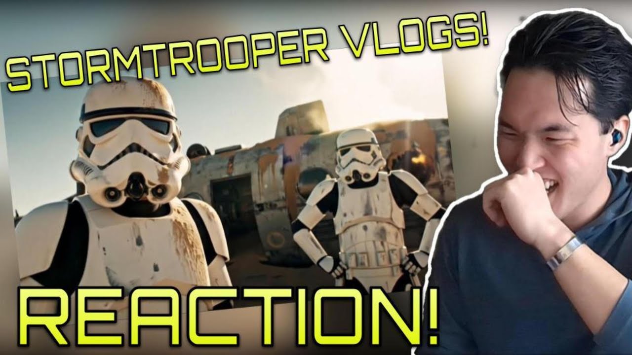 Реакция на приключения Дэйва и Грега! | Видеоблоги ИИ-штурмовиков