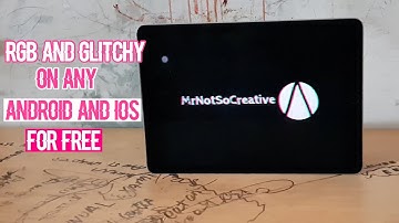How to Make a Cool RGB and GLITCHY INTRO on Any iOS and Android Devices|2018 Method