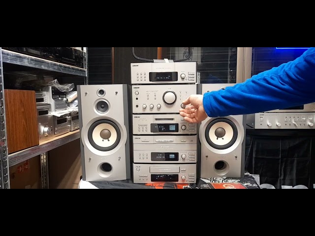 Minicomponente Sony Hi Fi DHC-MD77 - YouTube