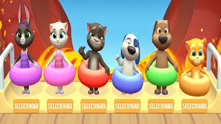 Super Slides in My Talking Tom Friends 2 Christmas update Gameplay Android ios  screenshot 5