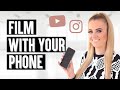 QUALITY VIDEOS on your phone | Tips &amp; Tricks for filming Instagram &amp; Youtube videos