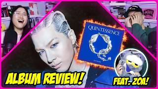 TAEYANG ‘QUINTESSENCE’ FULL ALBUM | REACTION   OUR INTERPRETATIONS! (With special guest ZOA😽 )
