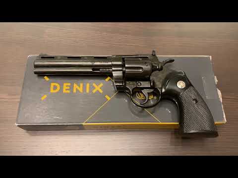 Револьвер Магнум Питон 357 6-ти дюймовый, Magnum Phyton revolver 6", USA 1955, Denix 1050