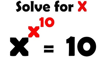 A Tricky Equation With Exponents @mathsmood