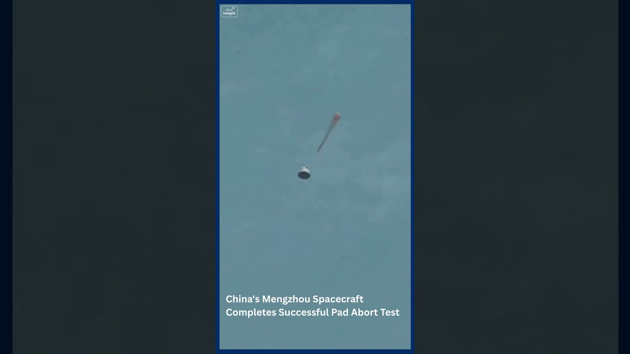 China's Mengzhou Spacecraft Completes Successful Pad Abort Test I Deep Dive into the World!