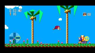 Sonic Chaos Fan-Remake Boss Rush Knuckles Gameplay Pt1