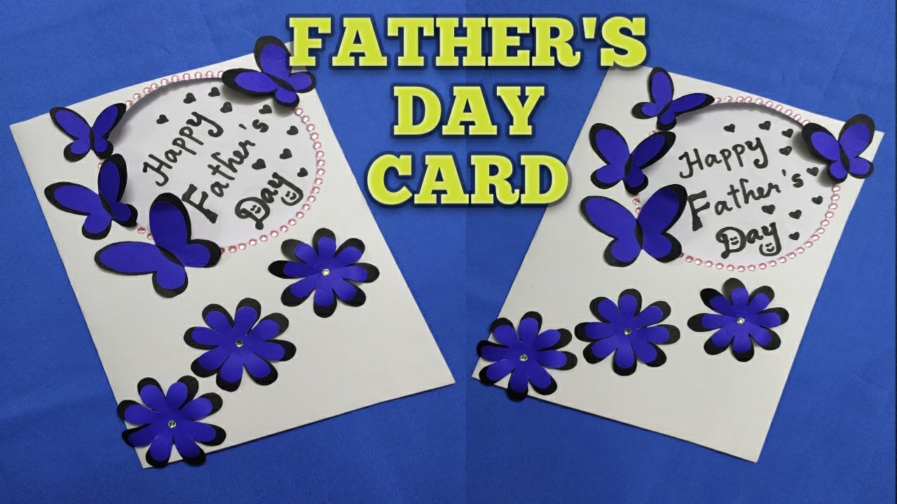 DIY Father's day Greeting card ideas / Handmade Father's day cards ...