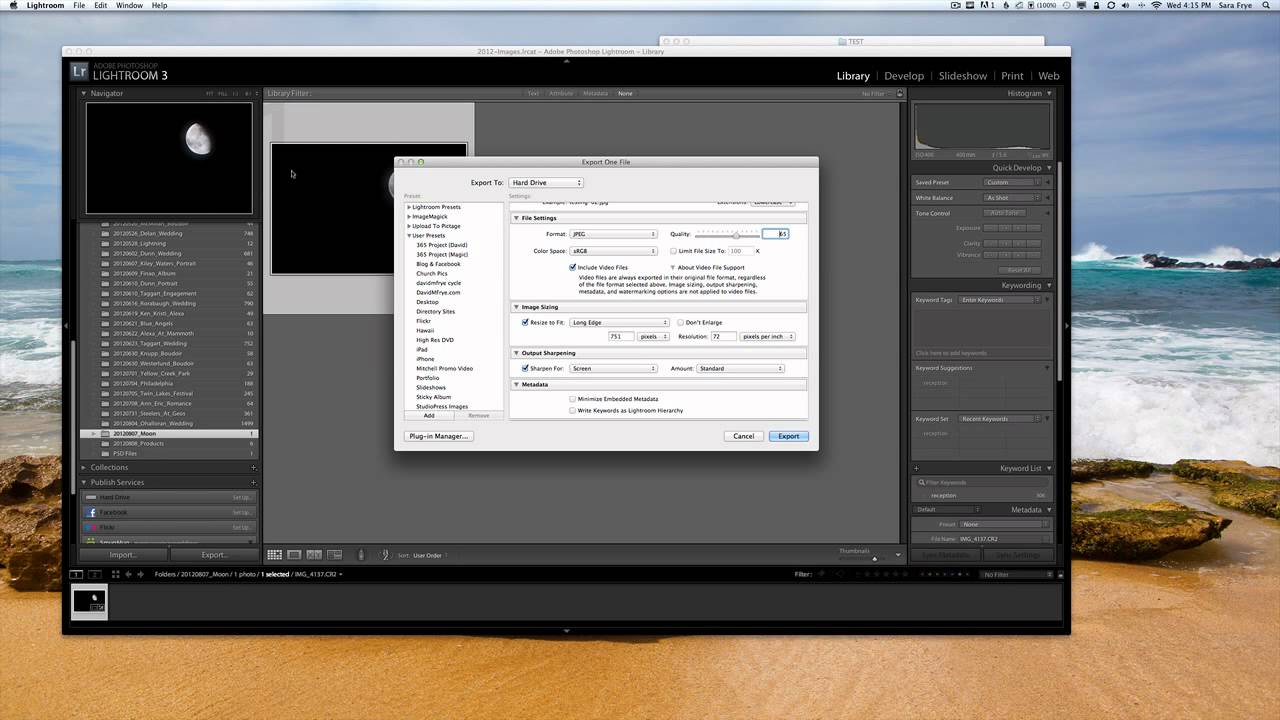 Smaller File Size Export From Lightroom For Blog YouTube Smaller File Size Export From Lightroom For Blog YouTube