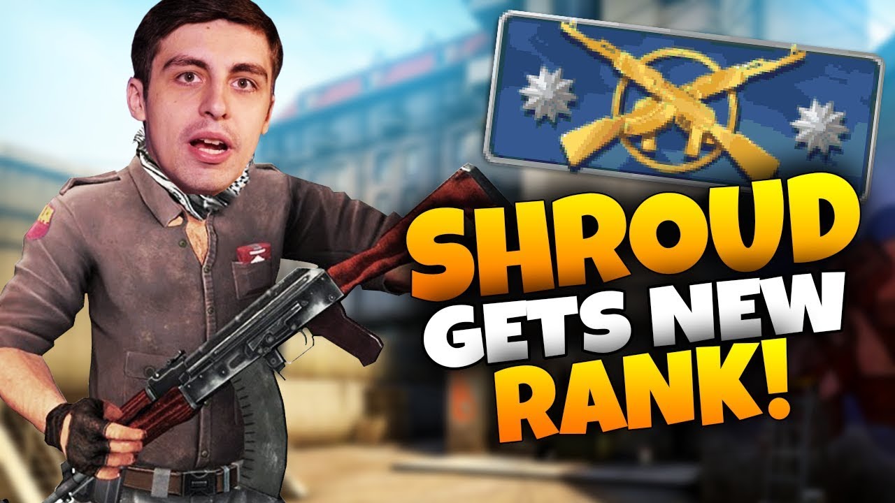 CS:GO - SHROUD GETS LOWEST RANK EVER! - YouTube