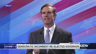 Democrat Andy Beshear wins reelection in Kentucky governor’s race