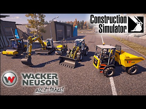 Construction Simulator 2022 🚧 Wacker Neuson 🚧 Machine Closer Look #1 