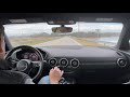 2017 Audi TTS Launch Control inside view