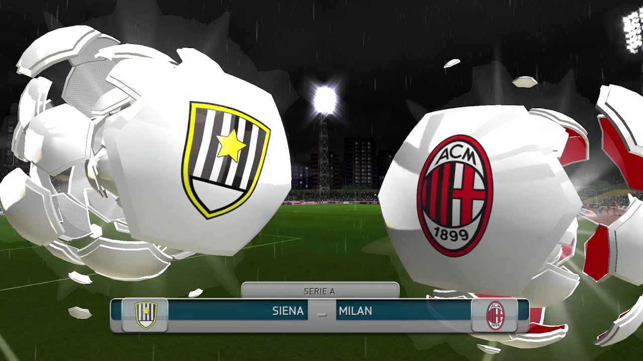 Fifa 14 - Siena vs AC Milan - Serie A