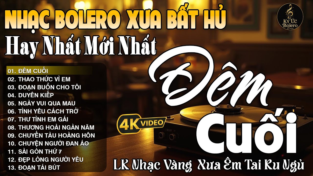 ĐÊM CUỐI - DIỄN QUÂN GIỌNG CA ĐỘC LẠ MỚI NHẤT 2026 ➤ LK Nhạc Vàng Hải Ngoại Xưa Bất Hủ CỰC ÊM TAI