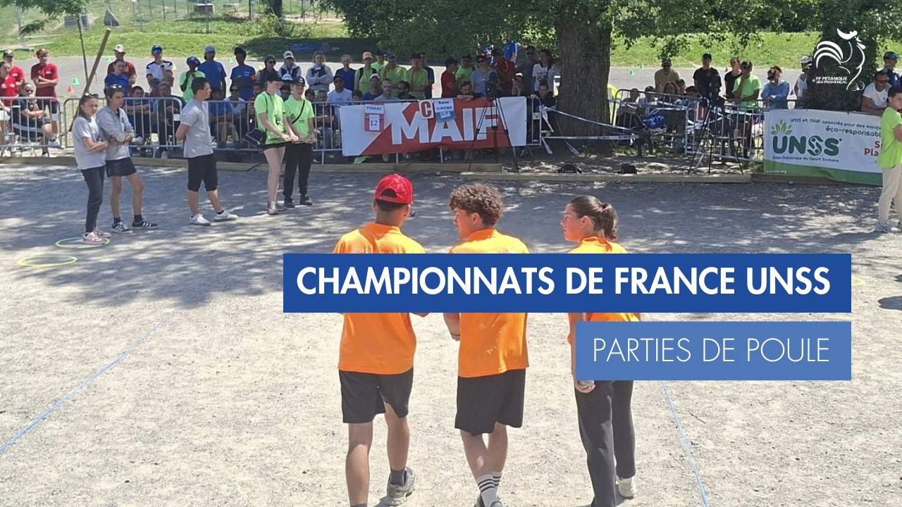 Miniature : CHAMPIONNATS DE FRANCE UNSS 2026 - J1 - PARTIES DE POULES