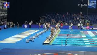 Career Overview 2024 Swim Trials - Lucas Oil Stadium Pool - 4K Raw Video - USA Swimming - Indianapolis, Indiana