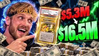 Logan Paul's $5.3M Pokemon Card Sold For $16.5M?!