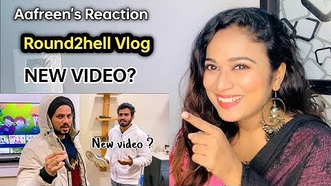 New Video? Round2hell New Vlog || Round2hell Vlog || Reaction By Aafreen Shaikh